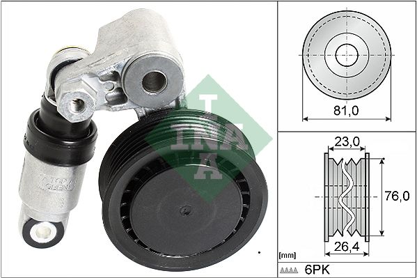 Schaeffler INA 534 0011 10 Belt Tensioner, V-ribbed belt