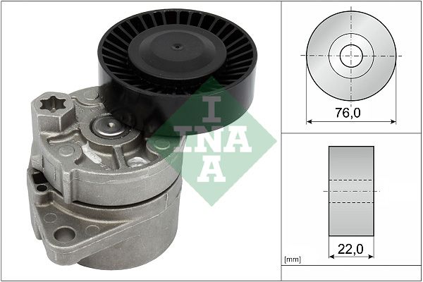 Schaeffler INA 534 0018 10 Belt Tensioner, V-ribbed belt