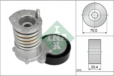 Belt Tensioner, V-ribbed belt Schaeffler INA 534 0030 10
