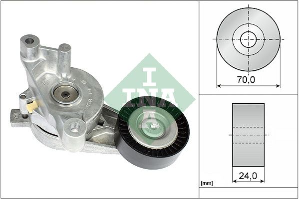 Schaeffler INA 534 0059 10 Belt Tensioner, V-ribbed belt