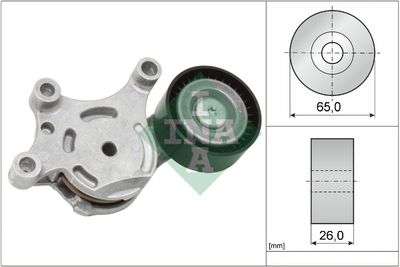 Belt Tensioner, V-ribbed belt Schaeffler INA 534 0075 20