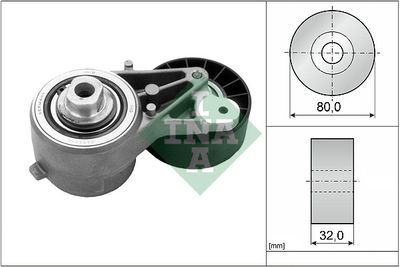 Belt Tensioner, V-ribbed belt Schaeffler INA 534 0077 20