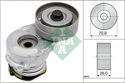 Belt Tensioner, V-ribbed belt Schaeffler INA 534 0082 30