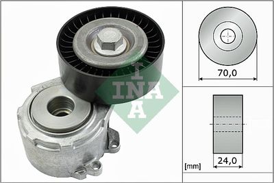 Belt Tensioner, V-ribbed belt Schaeffler INA 534 0110 20