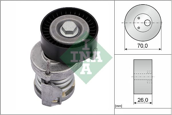 Schaeffler INA 534 0123 20 Belt Tensioner, V-ribbed belt