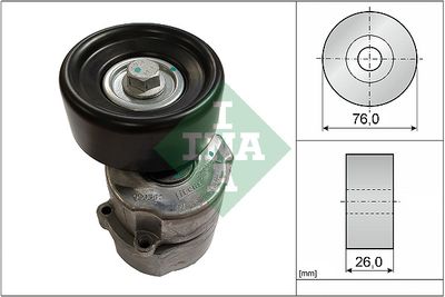 Belt Tensioner, V-ribbed belt Schaeffler INA 534 0135 30