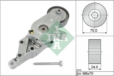 Belt Tensioner, V-ribbed belt Schaeffler INA 534 0140 30
