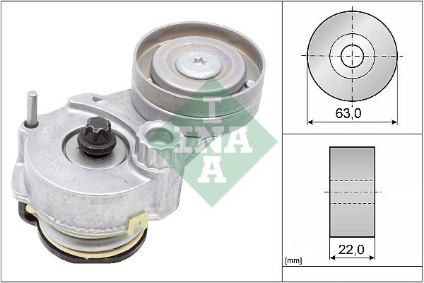 Schaeffler INA 534 0147 10 Belt Tensioner, V-ribbed belt