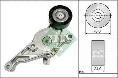 Belt Tensioner, V-ribbed belt Schaeffler INA 534 0151 10