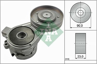 Belt Tensioner, V-ribbed belt Schaeffler INA 534 0156 10