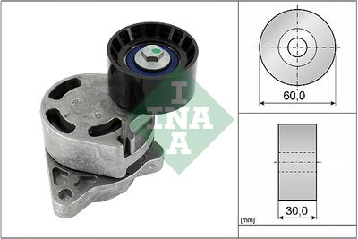 Belt Tensioner, V-ribbed belt Schaeffler INA 534 0181 10