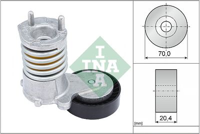 Belt Tensioner, V-ribbed belt Schaeffler INA 534 0274 10