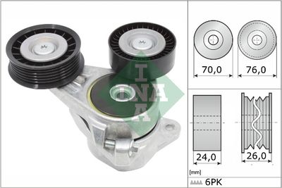 Belt Tensioner, V-ribbed belt Schaeffler INA 534 0309 10