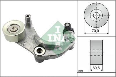 Belt Tensioner, V-ribbed belt Schaeffler INA 534 0316 10