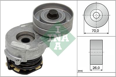 Belt Tensioner, V-ribbed belt Schaeffler INA 534 0321 10