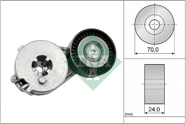Schaeffler INA 534 0333 10 Belt Tensioner, V-ribbed belt
