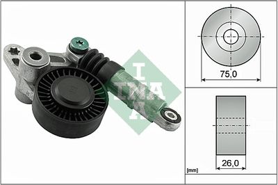 Belt Tensioner, V-ribbed belt Schaeffler INA 534 0356 10