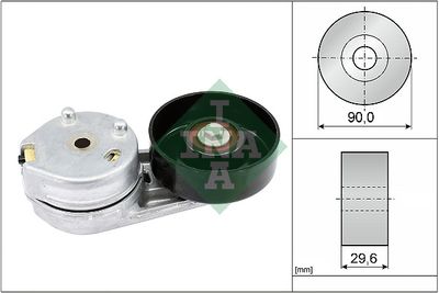 Belt Tensioner, V-ribbed belt Schaeffler INA 534 0358 10