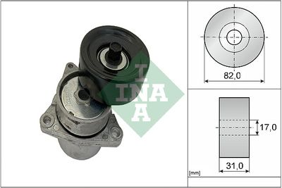 Belt Tensioner, V-ribbed belt Schaeffler INA 534 0359 10