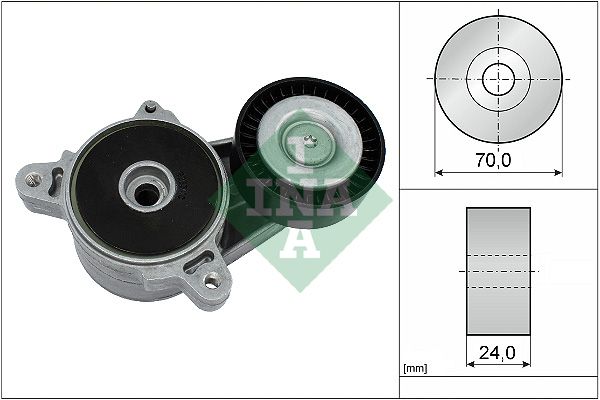 Schaeffler INA 534 0361 10 Belt Tensioner, V-ribbed belt