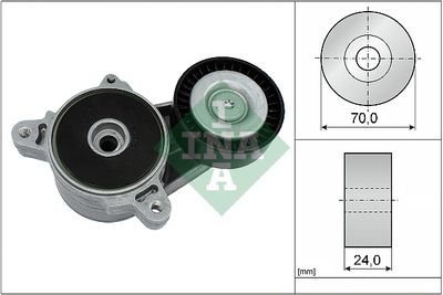 Belt Tensioner, V-ribbed belt Schaeffler INA 534 0361 10