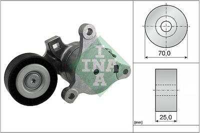 Belt Tensioner, V-ribbed belt Schaeffler INA 534 0362 10