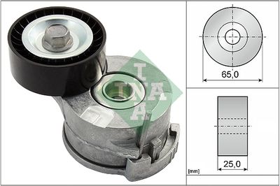 Belt Tensioner, V-ribbed belt Schaeffler INA 534 0369 10