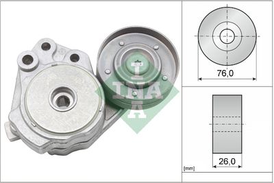 Belt Tensioner, V-ribbed belt Schaeffler INA 534 0374 10