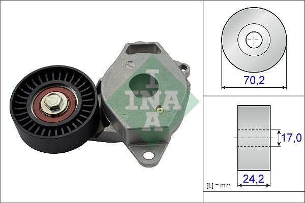 Schaeffler INA 534 0409 10 Belt Tensioner, V-ribbed belt