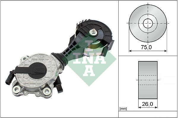 Schaeffler INA 534 0425 10 Belt Tensioner, V-ribbed belt