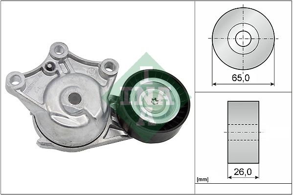 Schaeffler INA 534 0428 10 Belt Tensioner, V-ribbed belt