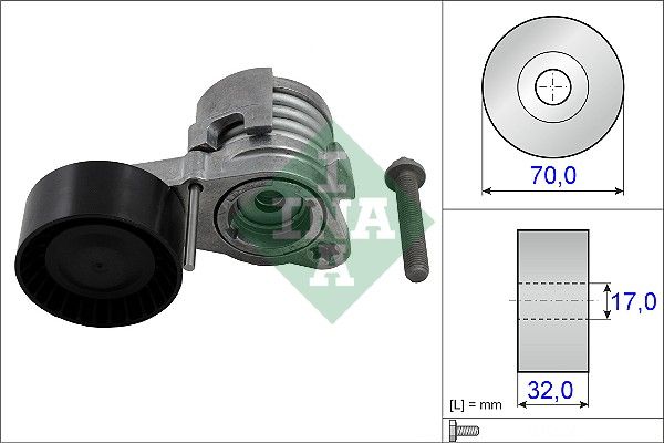Schaeffler INA 534 0432 10 Belt Tensioner, V-ribbed belt