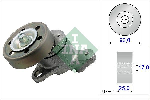 Schaeffler INA 534 0437 10 Belt Tensioner, V-ribbed belt