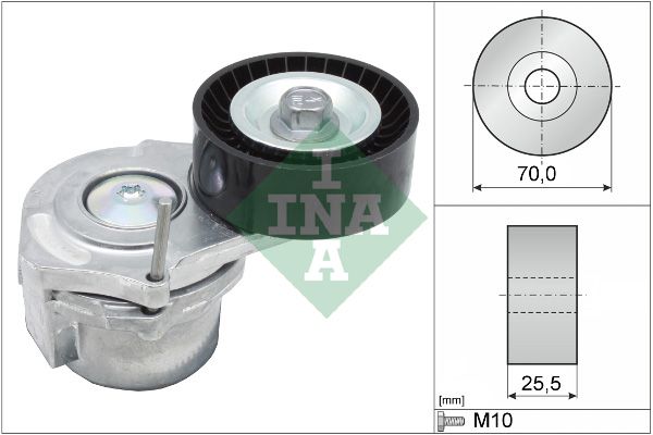 Schaeffler INA 534 0438 10 Belt Tensioner, V-ribbed belt