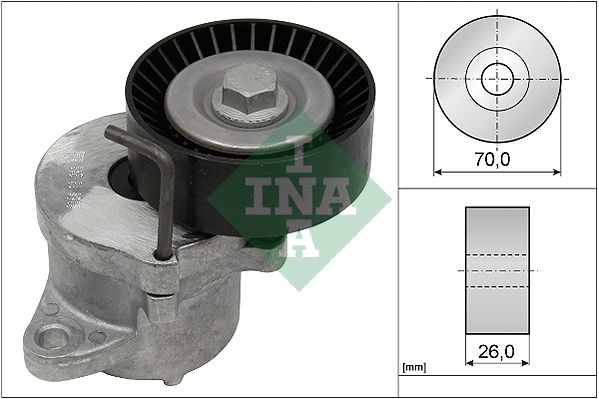 Schaeffler INA 534 0439 10 Belt Tensioner, V-ribbed belt