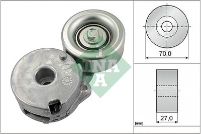 Belt Tensioner, V-ribbed belt Schaeffler INA 534 0442 10