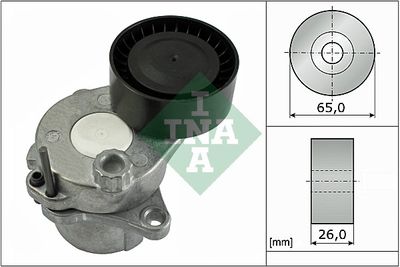 Belt Tensioner, V-ribbed belt Schaeffler INA 534 0443 10