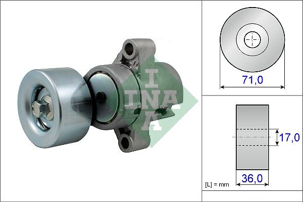 Schaeffler INA 534 0453 10 Belt Tensioner, V-ribbed belt
