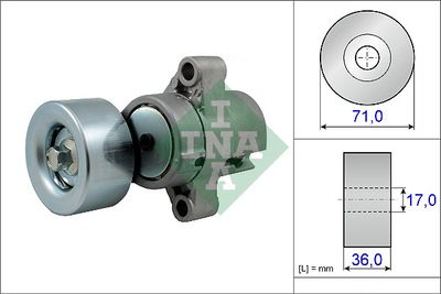 Belt Tensioner, V-ribbed belt Schaeffler INA 534 0453 10