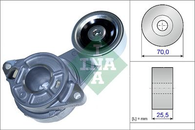 Belt Tensioner, V-ribbed belt Schaeffler INA 534 0458 10