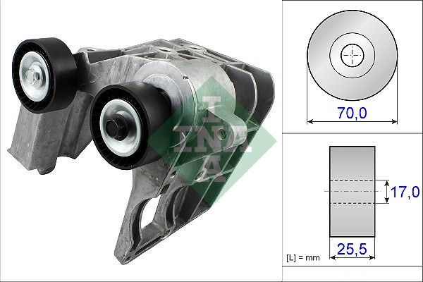 Schaeffler INA 534 0467 10 Belt Tensioner, V-ribbed belt