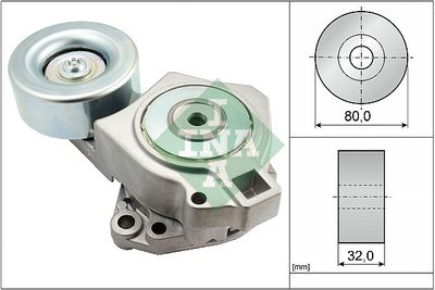 Belt Tensioner, V-ribbed belt Schaeffler INA 534 0468 10