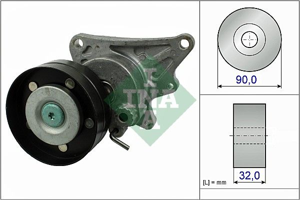 Schaeffler INA 534 0473 10 Belt Tensioner, V-ribbed belt