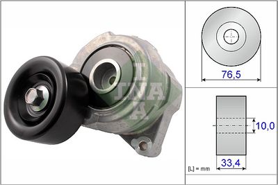 Belt Tensioner, V-ribbed belt Schaeffler INA 534 0493 10