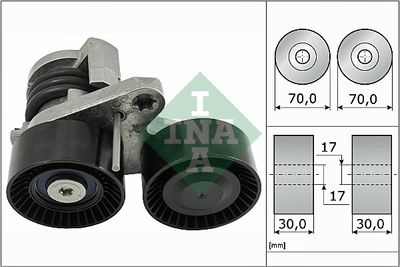 Belt Tensioner, V-ribbed belt Schaeffler INA 534 0496 10