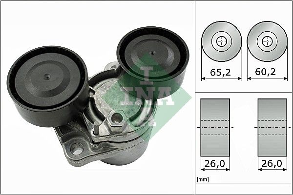 Schaeffler INA 534 0505 10 Belt Tensioner, V-ribbed belt