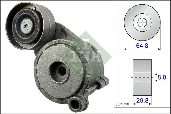 Schaeffler INA 534 0506 10 Belt Tensioner, V-ribbed belt