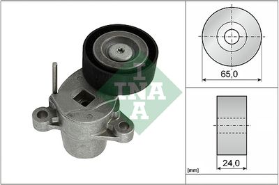 Belt Tensioner, V-ribbed belt Schaeffler INA 534 0507 10