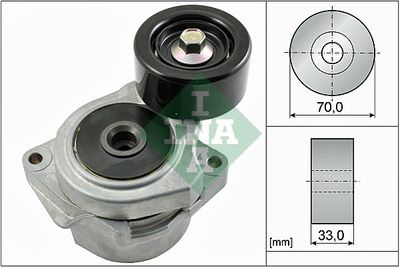 Belt Tensioner, V-ribbed belt Schaeffler INA 534 0536 10