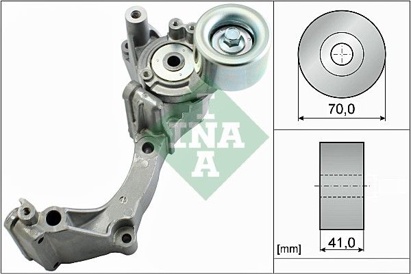 Schaeffler INA 534 0537 10 Belt Tensioner, V-ribbed belt